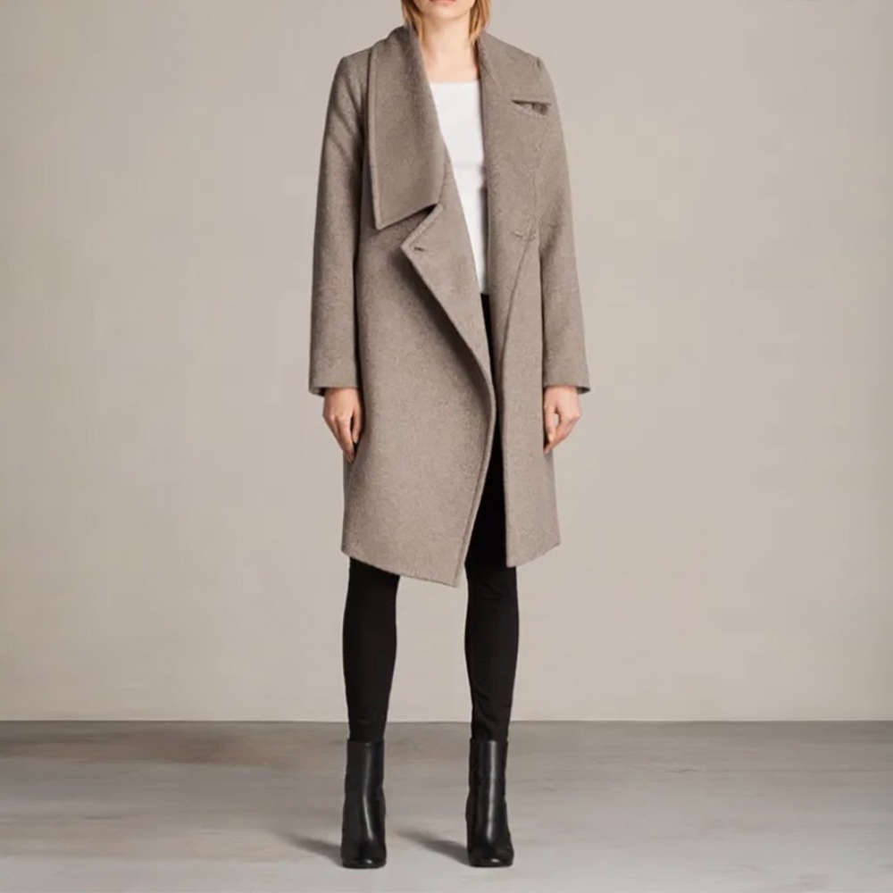 Allsaints Ellis Tia winter coat size 2